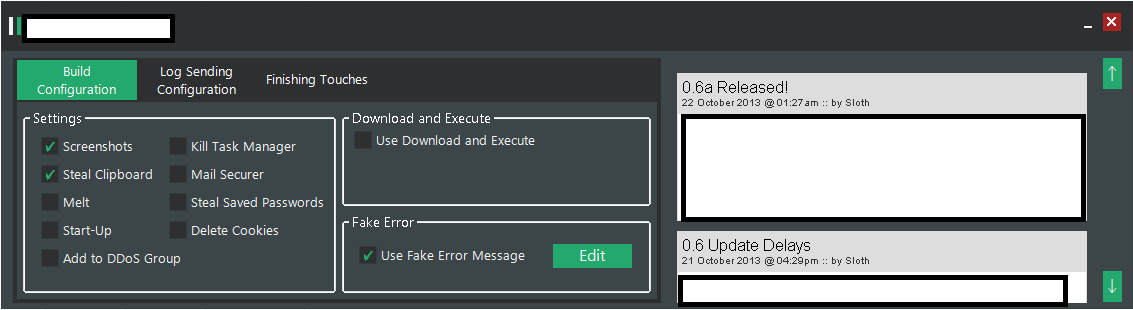 Malware_Malcious_Software_Keylogger_Botnet_Platform