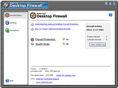 Webroot Desktop Firewall, Software Firewall, Firewall Protection, Webroot, Privacy Protection, Online Privacy, Identity Theft Pr