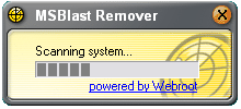 MSBlast Remover - Detect and Remove MS32.Blast.Worm