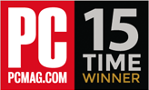 PCMag.com 15 Time winner