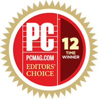 12 time PC Mag award winner