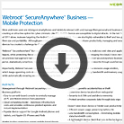 Webroot Mobile Protection datasheet