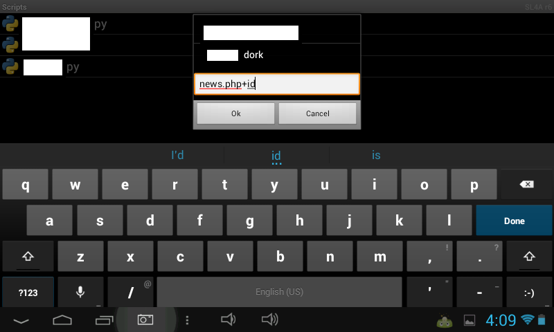 Android_Python_Bing_SQL_Injection