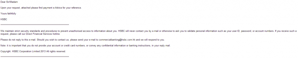 HSBC_Fake_Rogue_Malicious_Email_Spam_Spamvertised_Social_Engineering_Malware_Malicious_Software