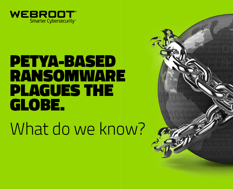 Webroot Customers Protected from Latest Ransomware Attack