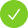 Green circle with a check mark
