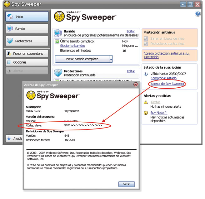 Renovar Spy Sweeper