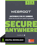 SecureAnywhere AntiVirus for PC Gamers
